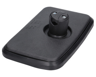 lusterko nietłukące uniwersalne do ciągnika, koparki, ładowarki 245x162mm