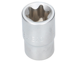 Klucz nasadkowy nasadka 1/2 TORX E20 MJW