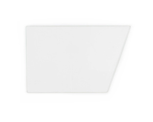 szyba do ciągnika URSUS 2812, MF-255 kabina Zamość - drzwi dół ver.I (lewa, prawa) (590)