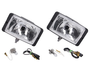 reflektor drogowy halogenowy z osłoną H3 zestaw 2 szt WESEM HM1.08532 138x78mm