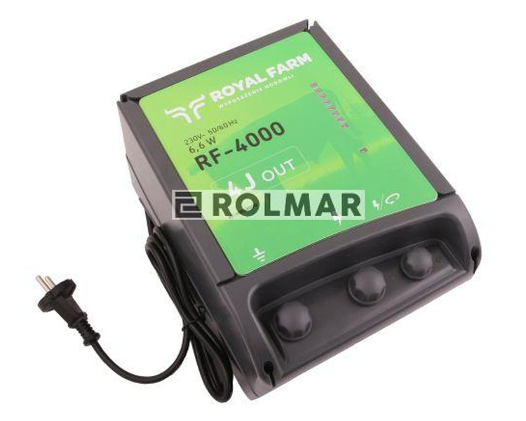 Elektryzator 4J bateryjny RF-4000 ROYAL FARM
