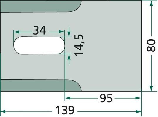 skrobak wału doprawiającego Breviglieri metalowy 0032811