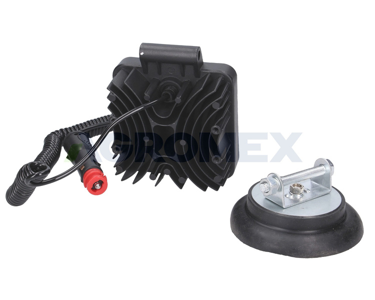 Lampa robocza na magnes z wyłącznikiem 9x LED 27W 2200lm IP67