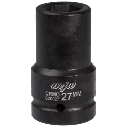 Klucz nasadowy nasadka udarowa 1" 6-kąt długa 27 mm MJW