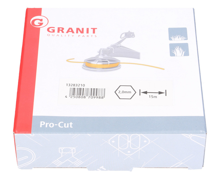 Żyłka do kosy wykaszarki gwiazda 2mm 15m Granit