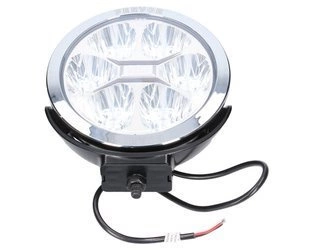 reflektor drogowy i pozycyjny LED WESEM 180mm z ramką chromowaną FERVOR 180 LUM2.51200