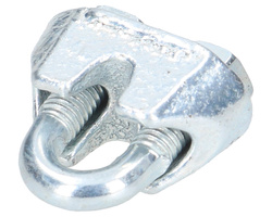 Zacisk kabłąkowy do liny 3mm atestowany