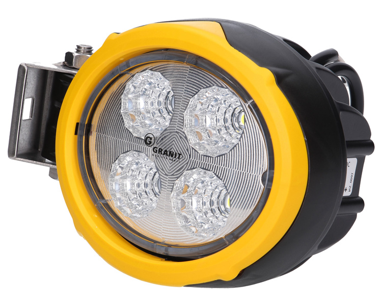 reflektor roboczy LED boczny światło rozproszone 1200lm MOCNY! żółta ramka