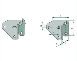 Stopa podporowa hydrauliczna z pompą ręczną 250Bar wąż 1500mm