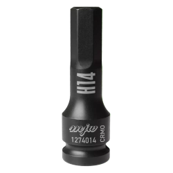 Klucz nasadowy nasadka udarowa trzpieniowa 1/2" długa HEX H14 MJW
