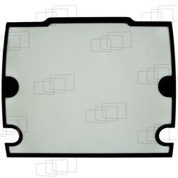 szyba do zamiatarki Bucher - przednia (4915)