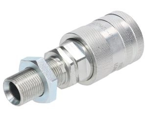 Szybkozłącze hydrauliczne gniazdo long M20x1.5 gwint zewnętrzny EURO PUSH-PULL Waryński