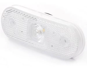 Lampa obrysowa LED 12 V - 24 V boczna