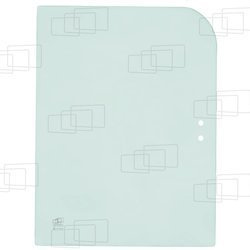 szyba Case, Doosan, Hyundai - boczna prawa tylna przesuwana 71MH-12290, K1013086A, 71MH-12291