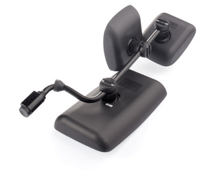 uchwyt, ramię z lusterkami lewe do ciągnika, koparki, ładowarki 600mm Manitou