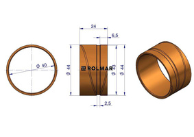 Tuleja koła pośredniego C-330