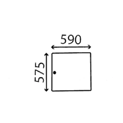 szyba Case - tylna lewa przesuwana 134771210