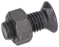 Śruba kpl. płużna dwunoskowa M12x30 mm kl.12.9 Waryński 