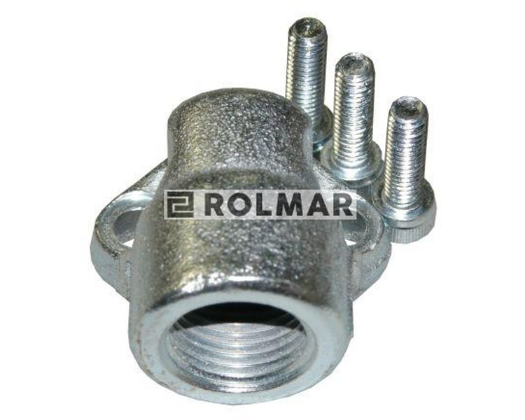 Adapter pompy hydraulicznej kątowy 1/2" 30 mm M6