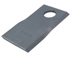 Nożyk kosiarki rotacyjnej 105x49x3  kpl. 12 sztuk Agtech