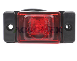 Lampa obrysowa LED 12 V - 24 V tylna czerwona