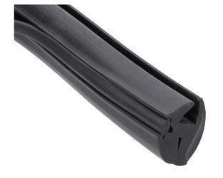 uszczelka gumowa z klinem na szybę, płytę 12mm