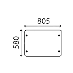 szyba - dachowa 6005014289