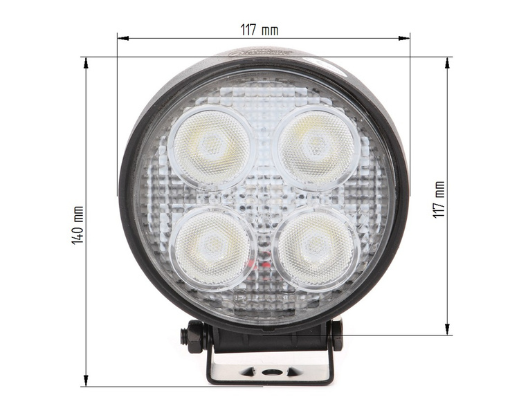 Lampa robocza LED 12/24V 117 mm 990310009 TVH