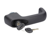 klamka drzwi prawa, lewa okrągła wkładka Claas, Renault 6005026641