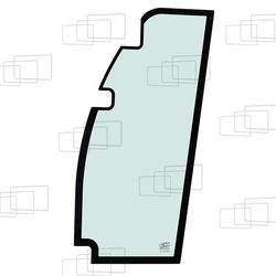 szyba do zamiatarki Bucher - drzwi lewe 158130I (5282)