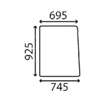 szyba Case - tylna E35204 (4672)