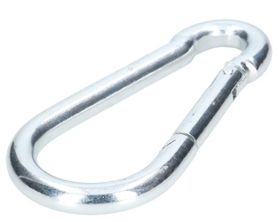 Karabińczyk metalowy klasyczny 12x140mm stalowy