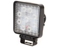 Lampa robocza ledowa 108x108mm, 27W, 12/24V 2200Lm