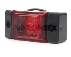 Lampa obrysowa LED 12 V - 24 V tylna czerwona