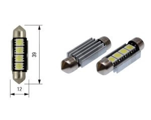 Żarówka 12V 4XSMD 5050 LED SV8,5 2szt BOSMA