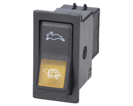 włącznik, przełącznik żółw-zając w ciągniku 42x22mm 2 położenia 3 PIN