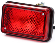 Lampa przeciwmgielna 12/24V czerwona 57U W10 WAŚ