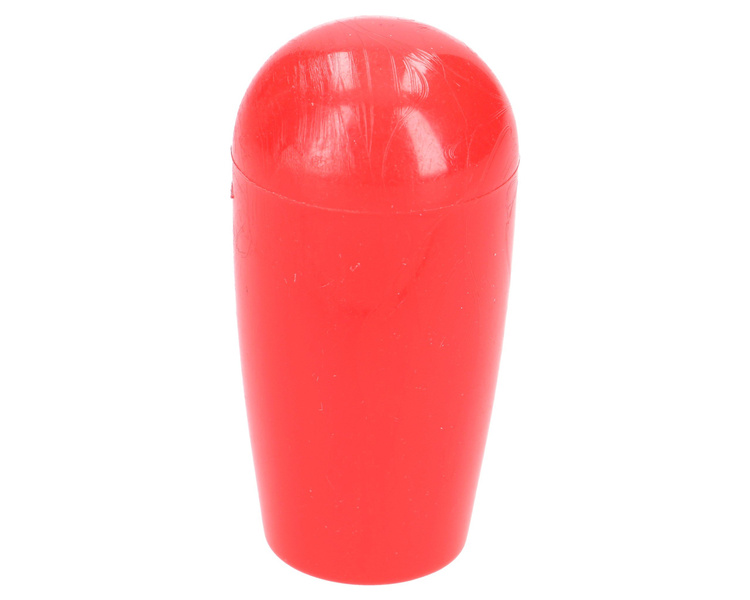 gałka dźwigni wydłużona 52mm, M8 czerwona