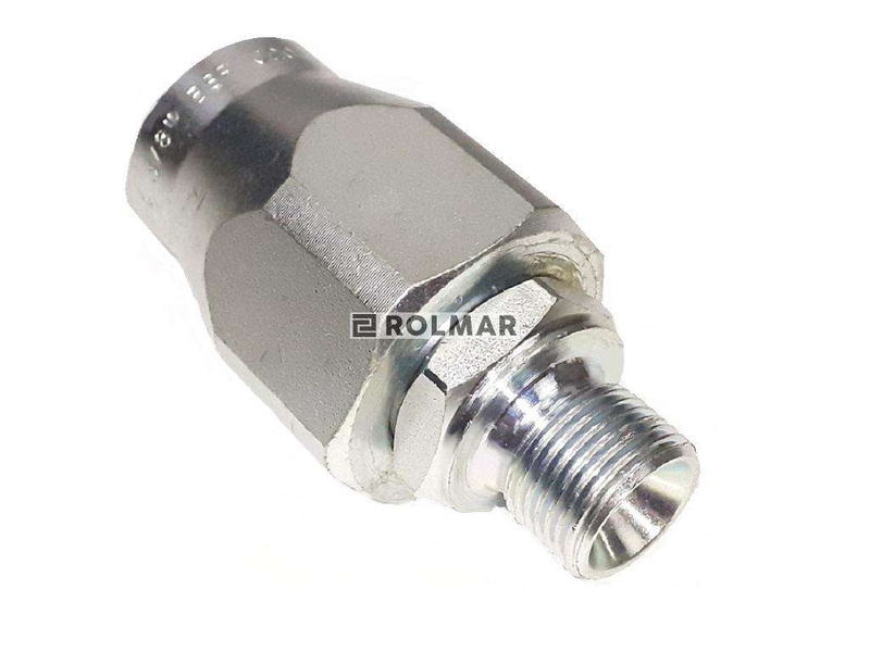 Złącze hydrauliczne obrotowe liniowe 3/8"