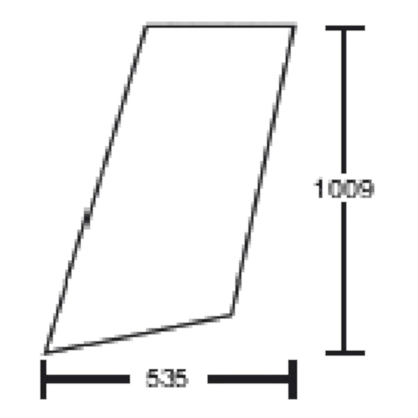 szyba JCB - boczna 827/20222