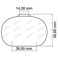 gumowa osłona drążka, mieszek dźwigni Massey Ferguson 180579M3