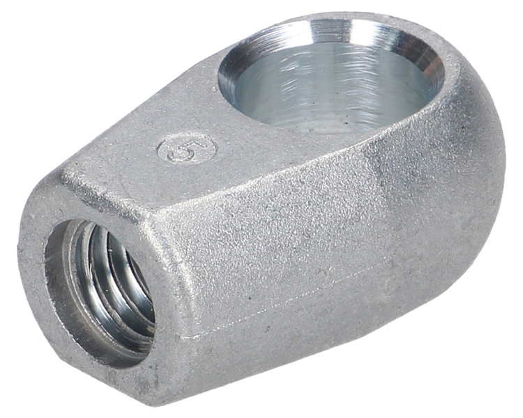 końcówka siłownika gazowego M8, 17mm, fi 10,2mm