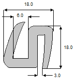 uszczelka szyby TS0