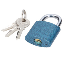 Kłódka Forman KZ-38 żeliwna niebieska