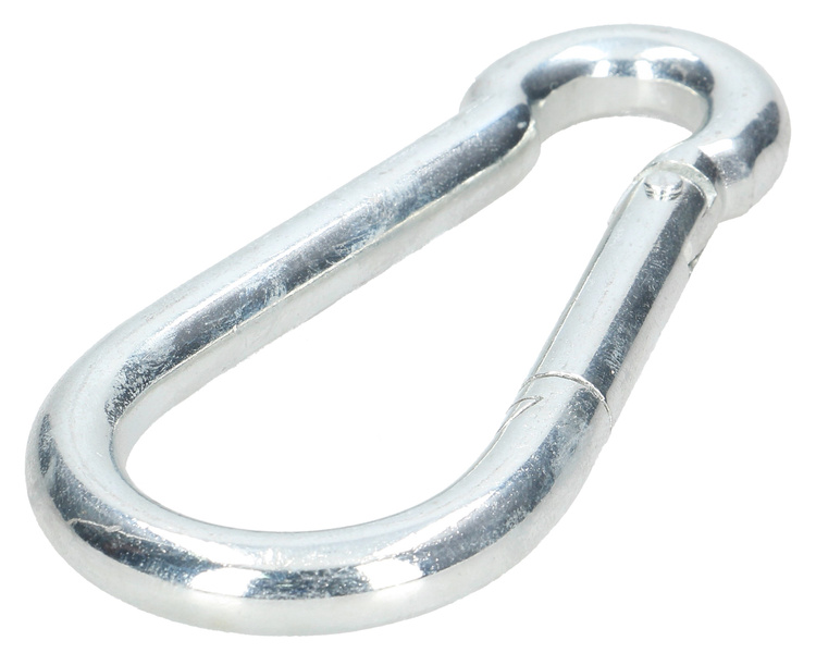 Karabińczyk metalowy klasyczny 11x120mm stalowy