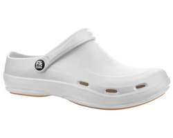 Chodaki białe oddychające FitClog Comfort rozmiar 40
