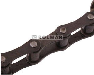 Łańcuch podajnika ziarnowego kpl. 36 łopatek 86 x 110 mm zastosowanie Bizon Waryński