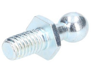 sworzeń kulisty siłownika gazowego 10mm - 5/16" długość gwintu 14mm