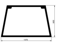szyba Case - przednia E48349 (1901)