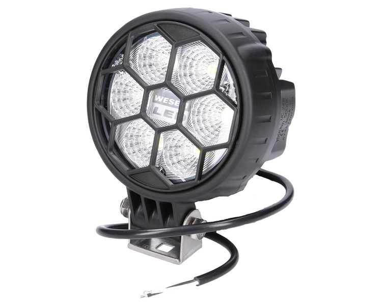 lampa robocza LED reflektor WESEM 24W 1500lm Ø117x74 50° CRC3A.48700